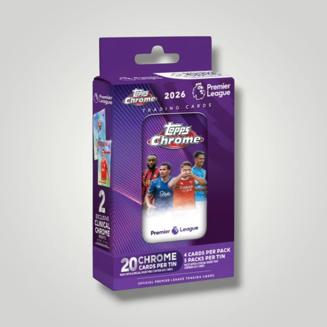 2026 Topps Chrome® Premier League - Tin Topps