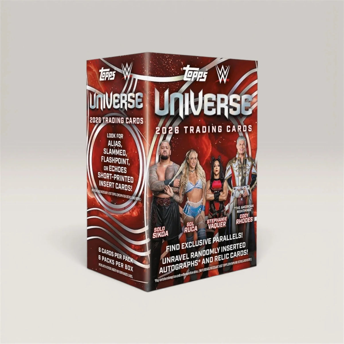 2026 Topps Universe WWE – Value Box Topps
