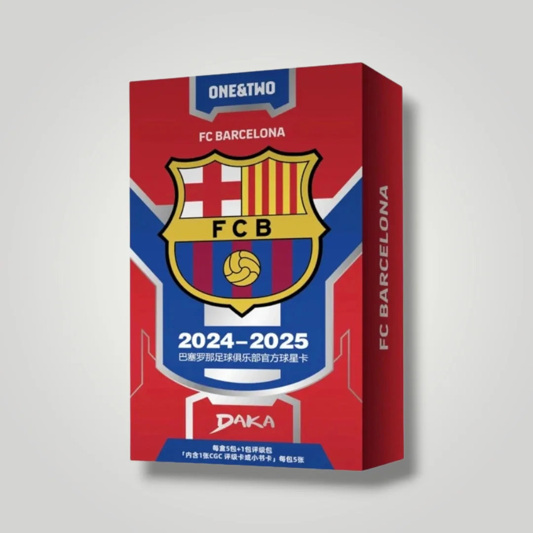 Daka 2024-25 FC Barcelona Team Set ONE & TWO - Hobby Box Daka