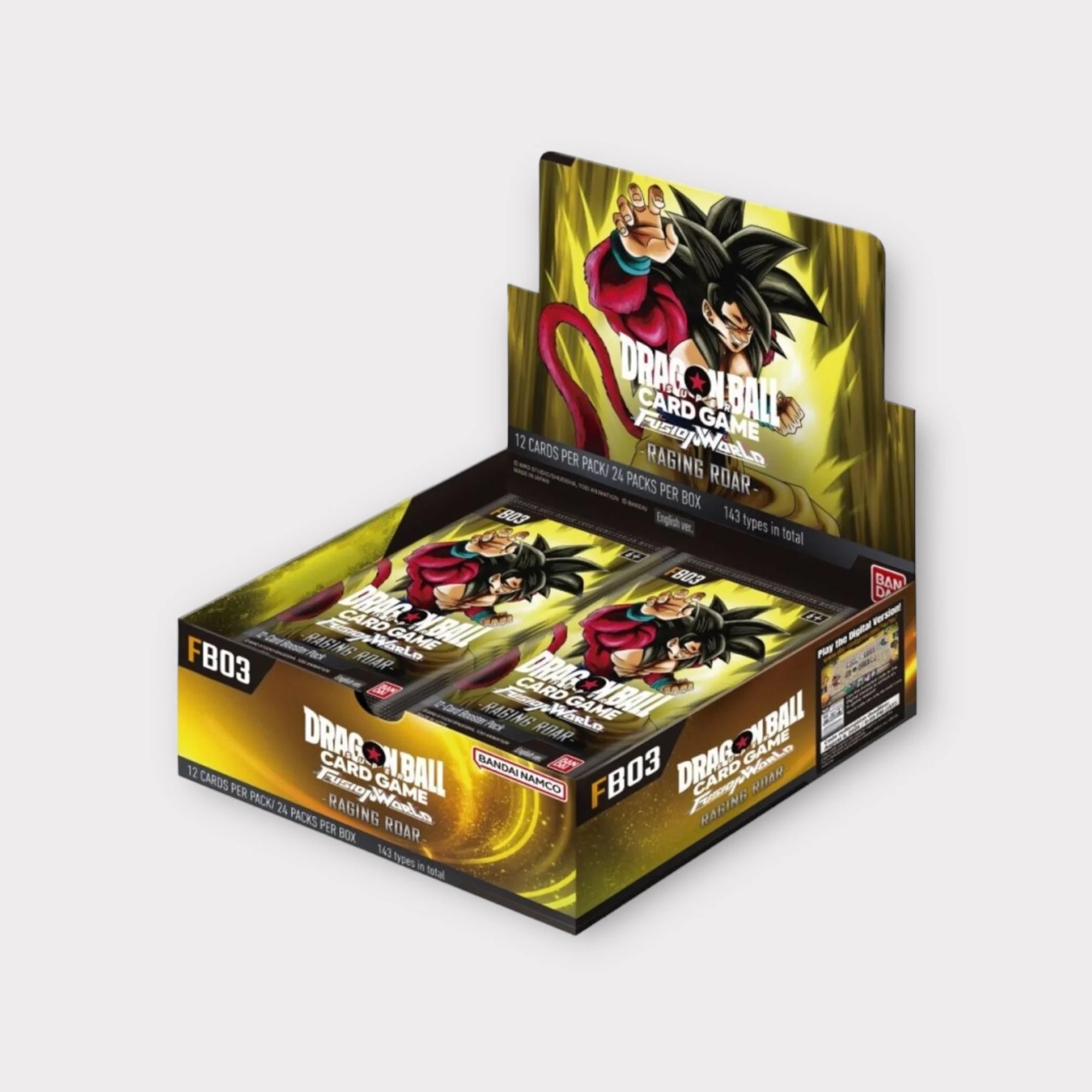 Dragon Ball Super Card Game - Fusion World 03 Booster Box FB-03 (EN) Bandai