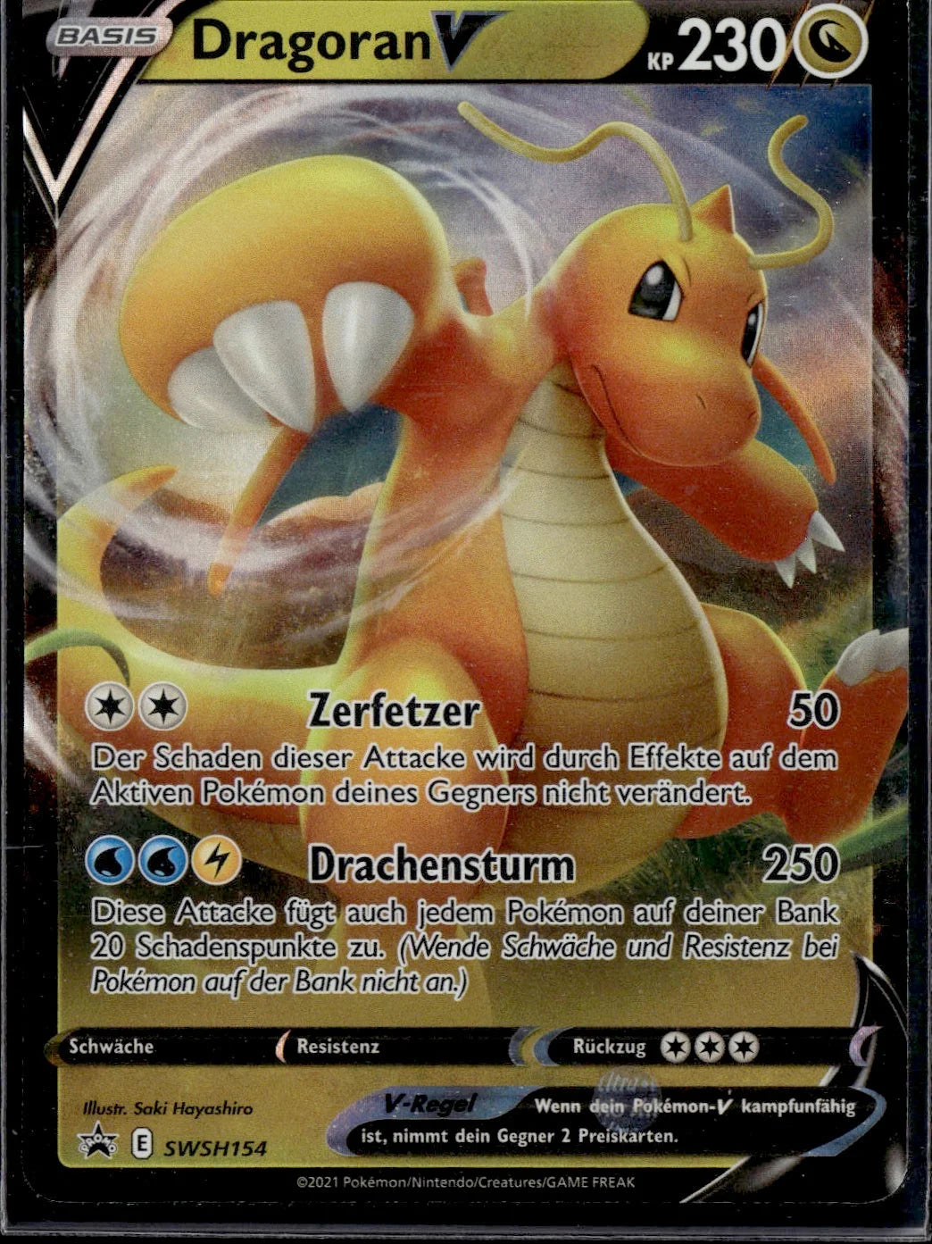 Dragonite V - SWSH154