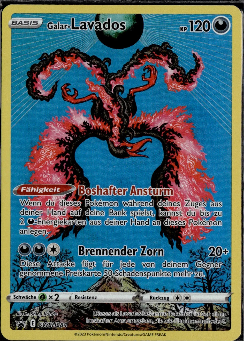 Galarian Moltres - SWSH284