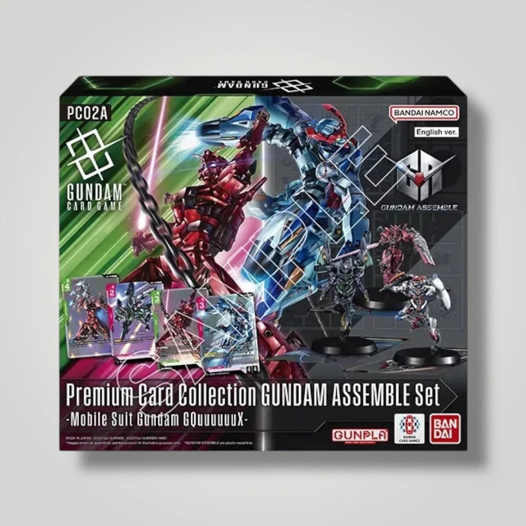 Gundam Card Game - Premium Card Collection GUNDAM ASSEMBLE Set -Mobile Suit Gundam GQuuuuuuX- [PC02A] Bandai