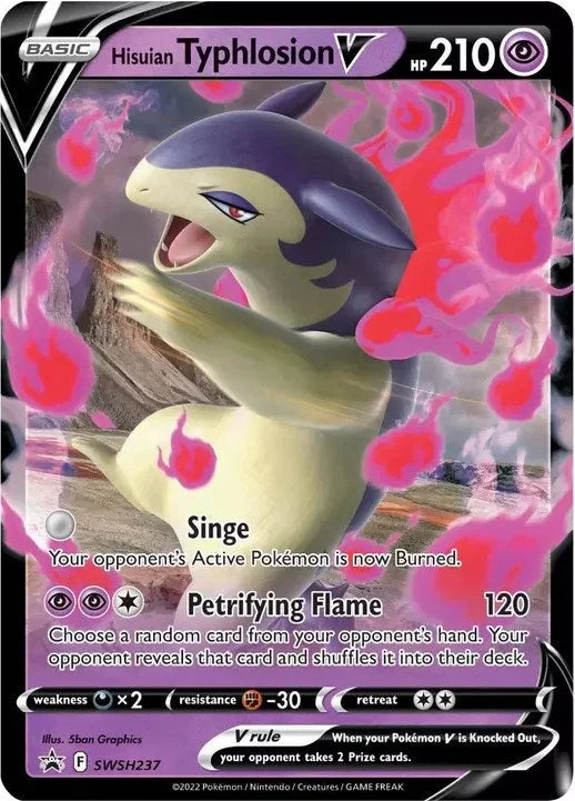 Hisuian Typhlosion V - SWSH237 [SWSD - SWSH237]