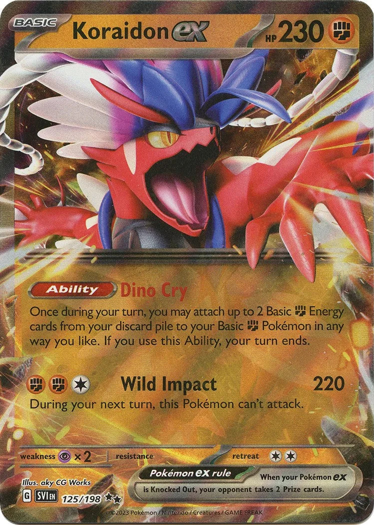 Koraidon ex - 125/198 [SVI - 125/198]