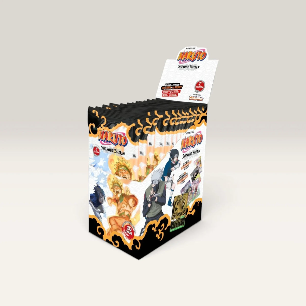 Naruto Mythos TCG – Shinobi Shiren (Set 02) | Booster Display | 1st Edition | EN Cicaboom