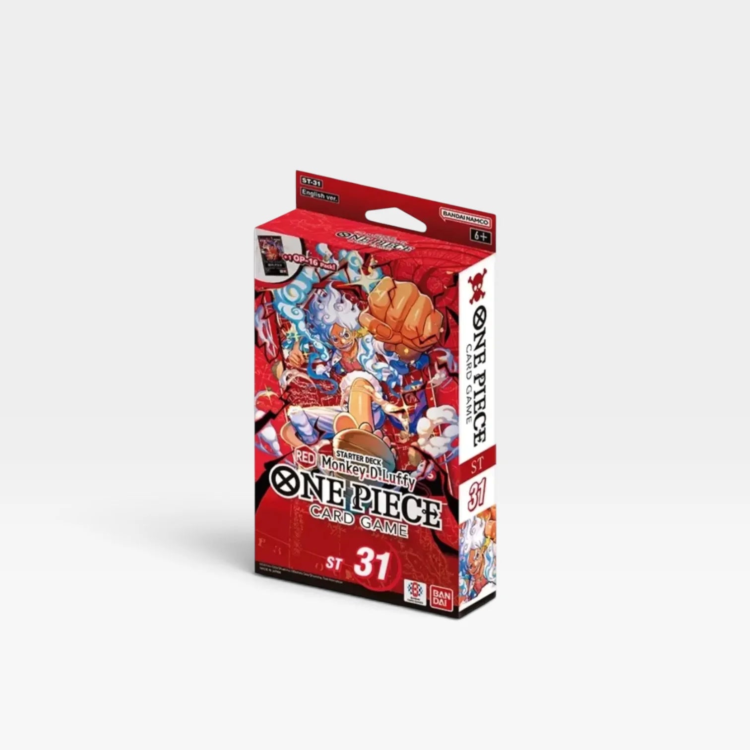 One Piece Card Game – Starter Deck ST-31 "RED Monkey.D.Luffy" Bandai