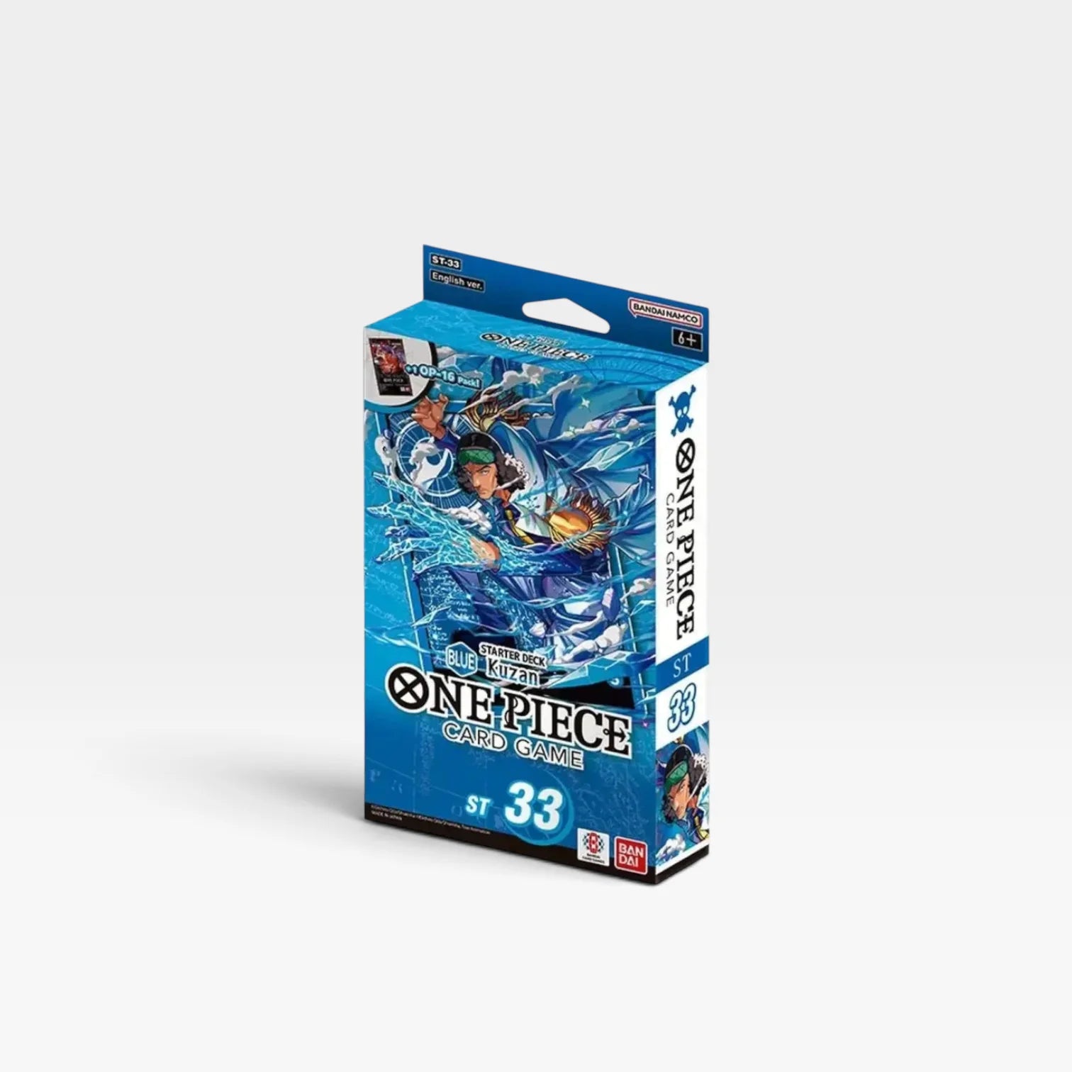One Piece Card Game – Starter Deck ST-33 "BLUE Kuzan" (EN) Bandai
