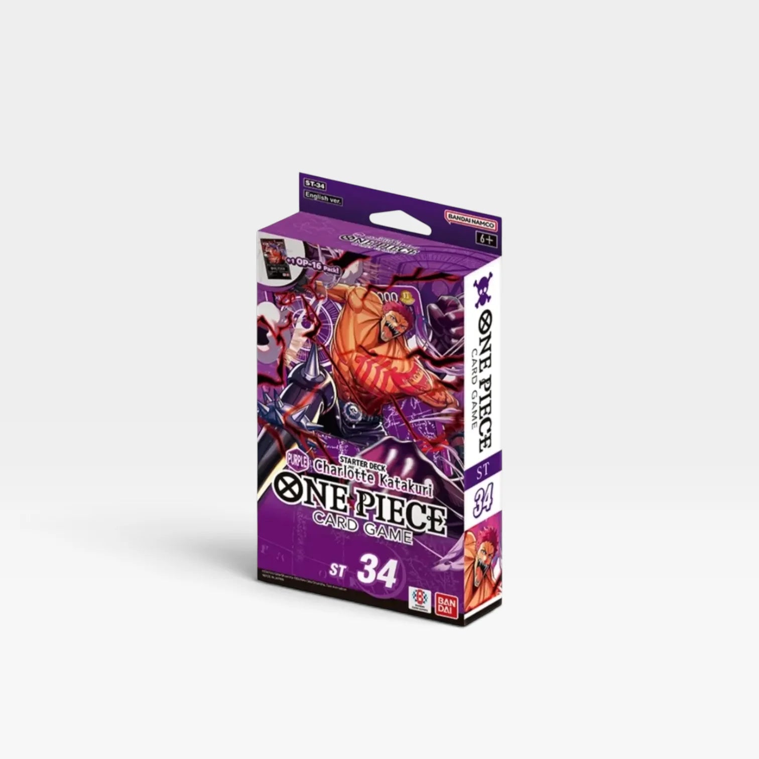 One Piece Card Game – Starter Deck ST-34 "PURPLE Charlotte Katakuri" (EN) Bandai