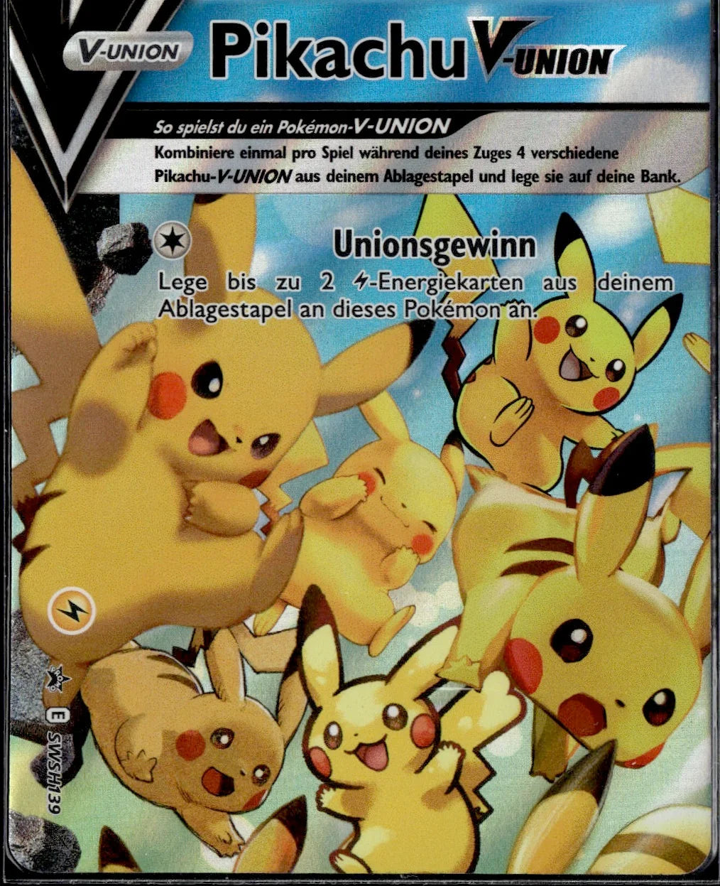 Pikachu V-Union - SWSH139