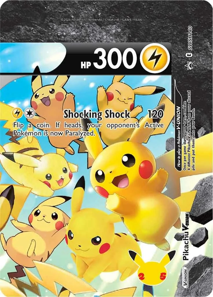 Pikachu V-Union - SWSH140 [SWSD - SWSH140]