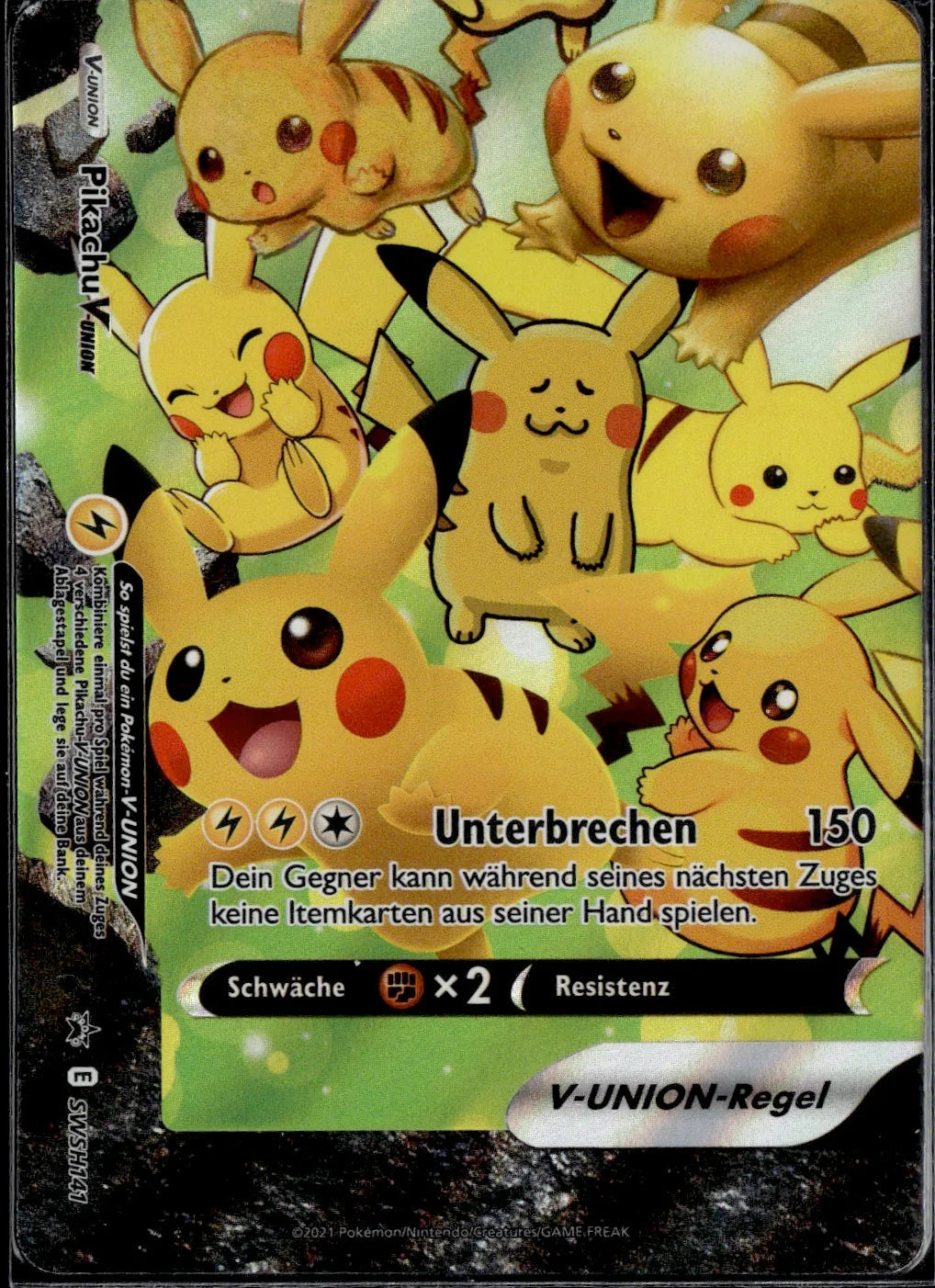 Pikachu V-Union - SWSH141