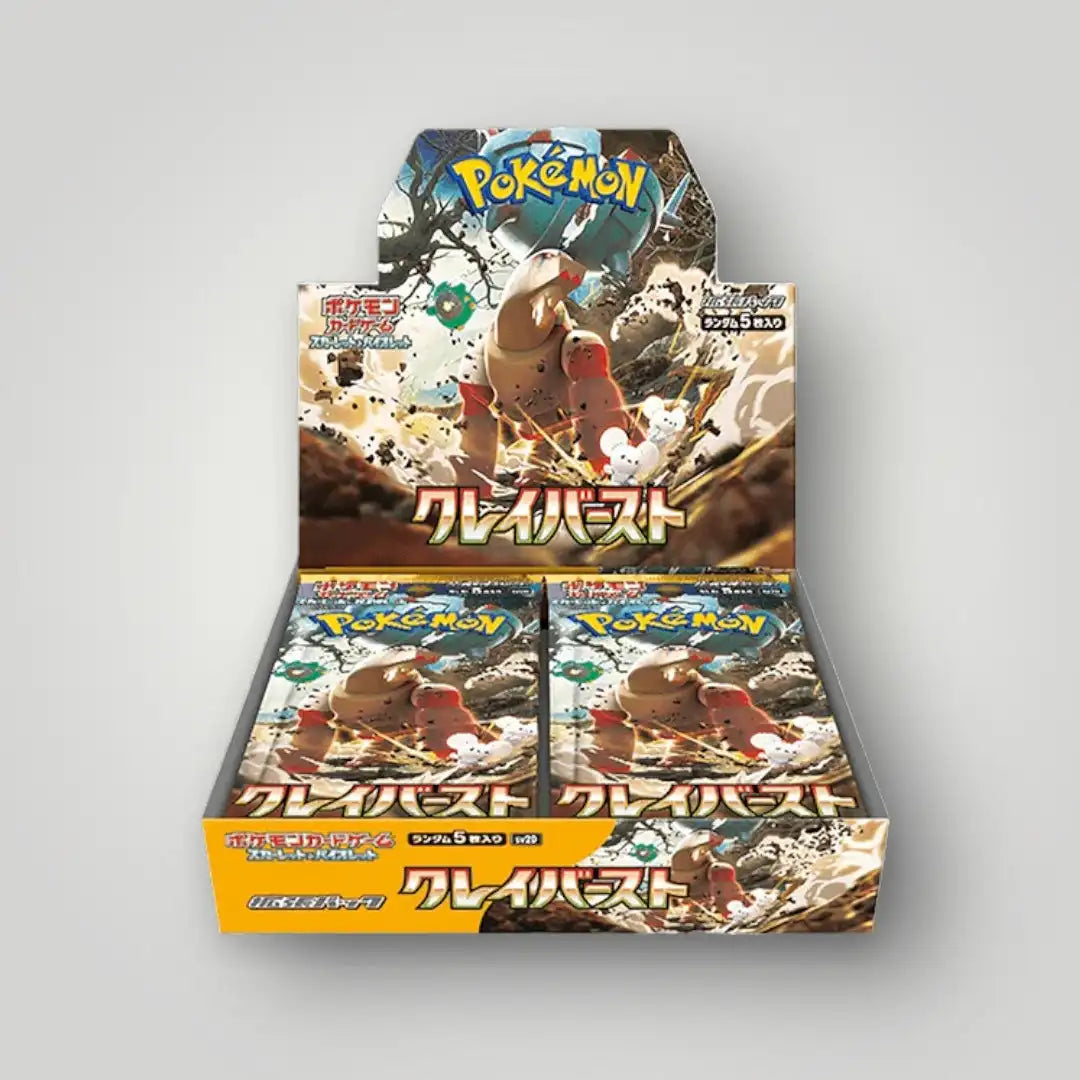 Pokémon TCG: SV2D Clay Burst Booster Box [JPN] Pokémon 