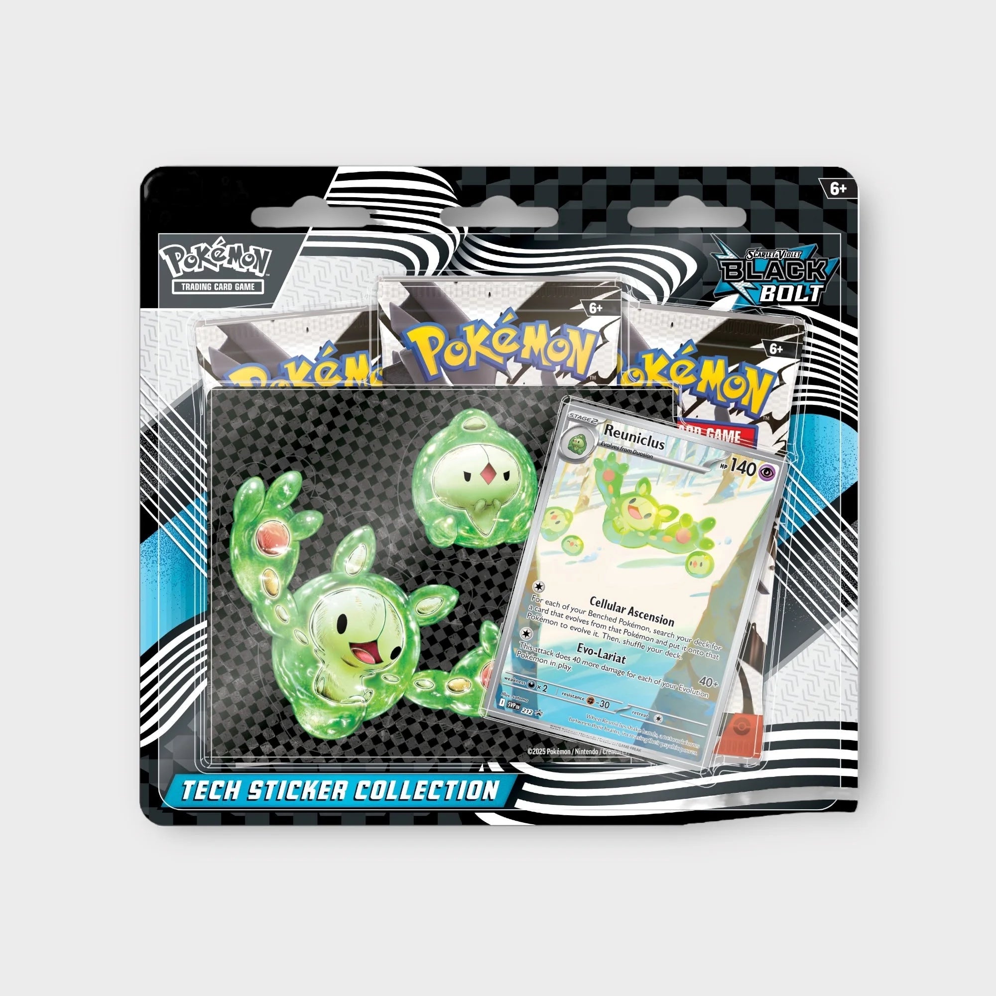 Pokémon TCG - Black Bolt & White Flare - Tech Sticker Collection Pokémon