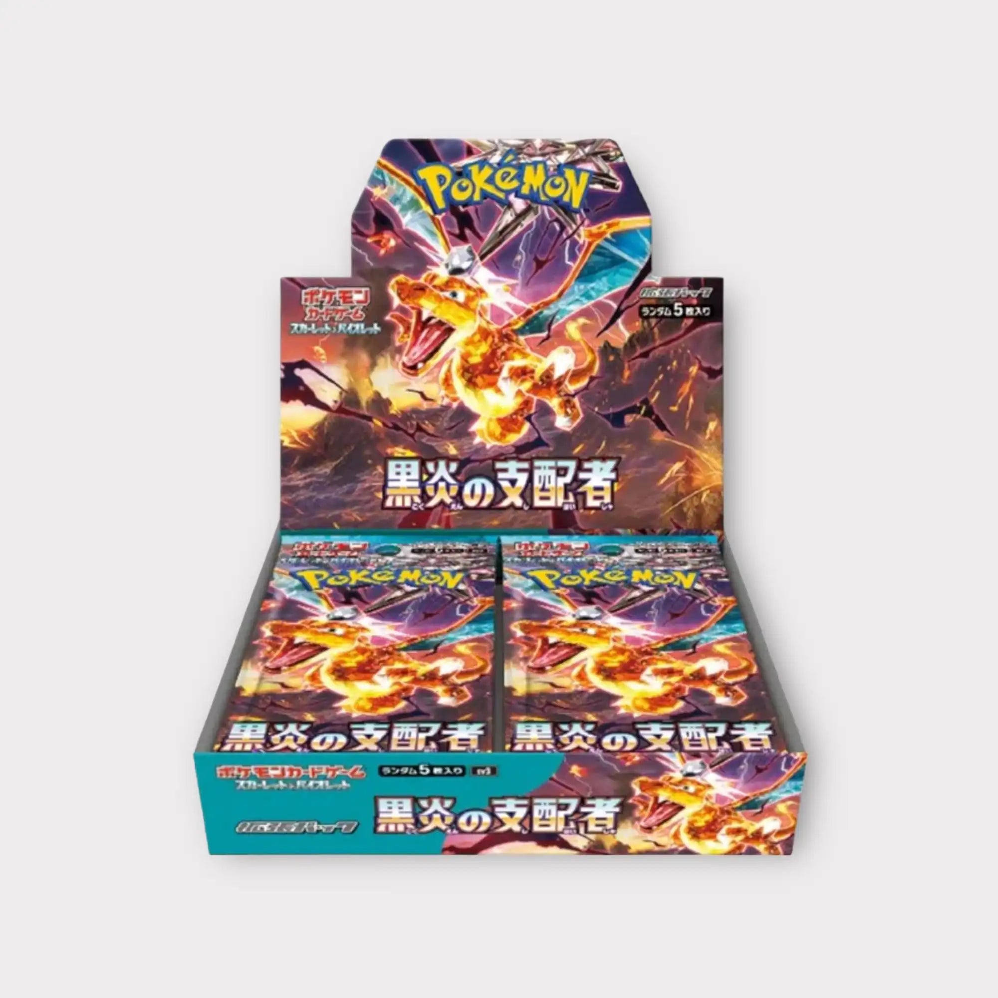 Pokémon TCG SV3-Ruler of the Black Flame Booster Box Pokémon 