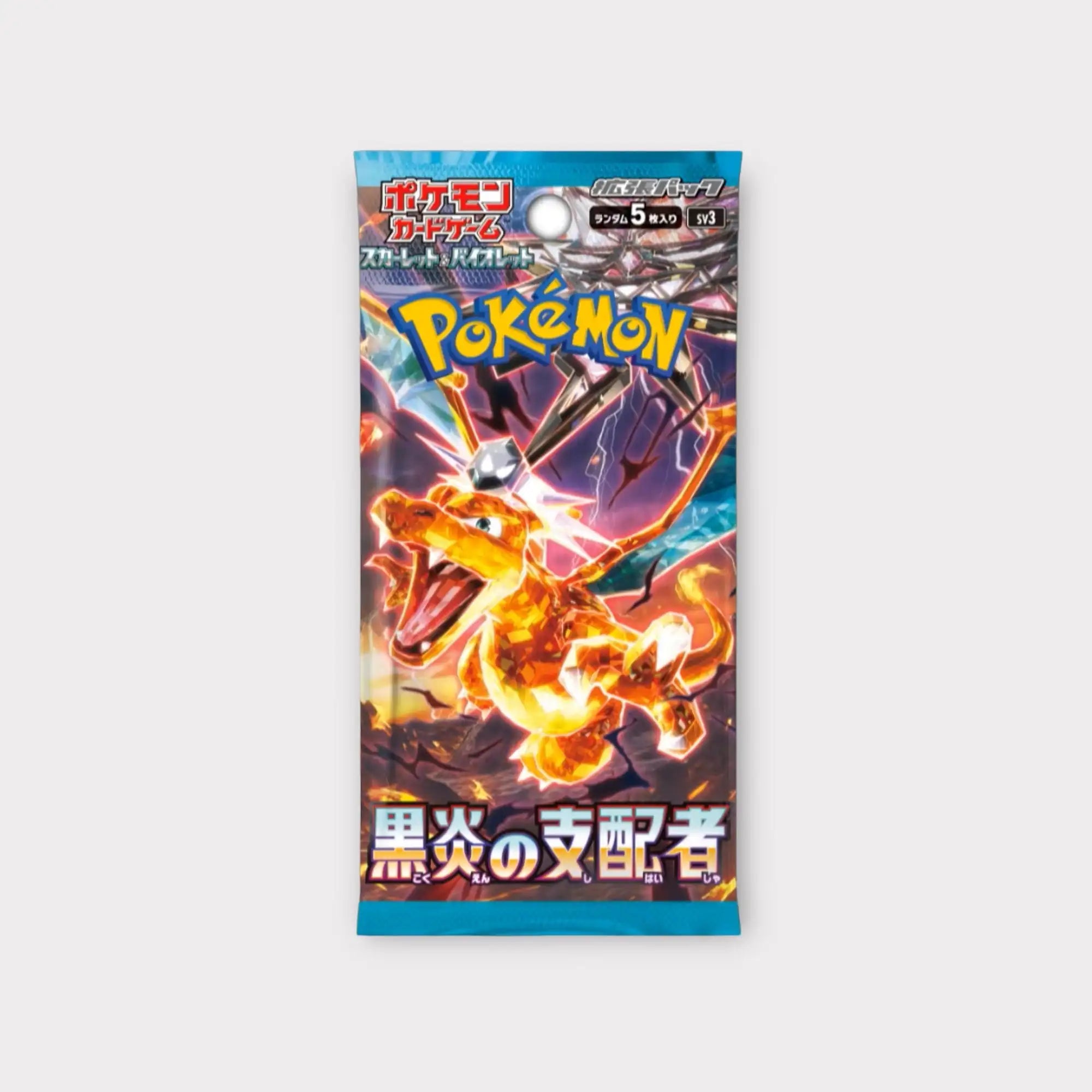 Pokémon TCG SV3-Ruler of the Black Flame Booster Box Pokémon 