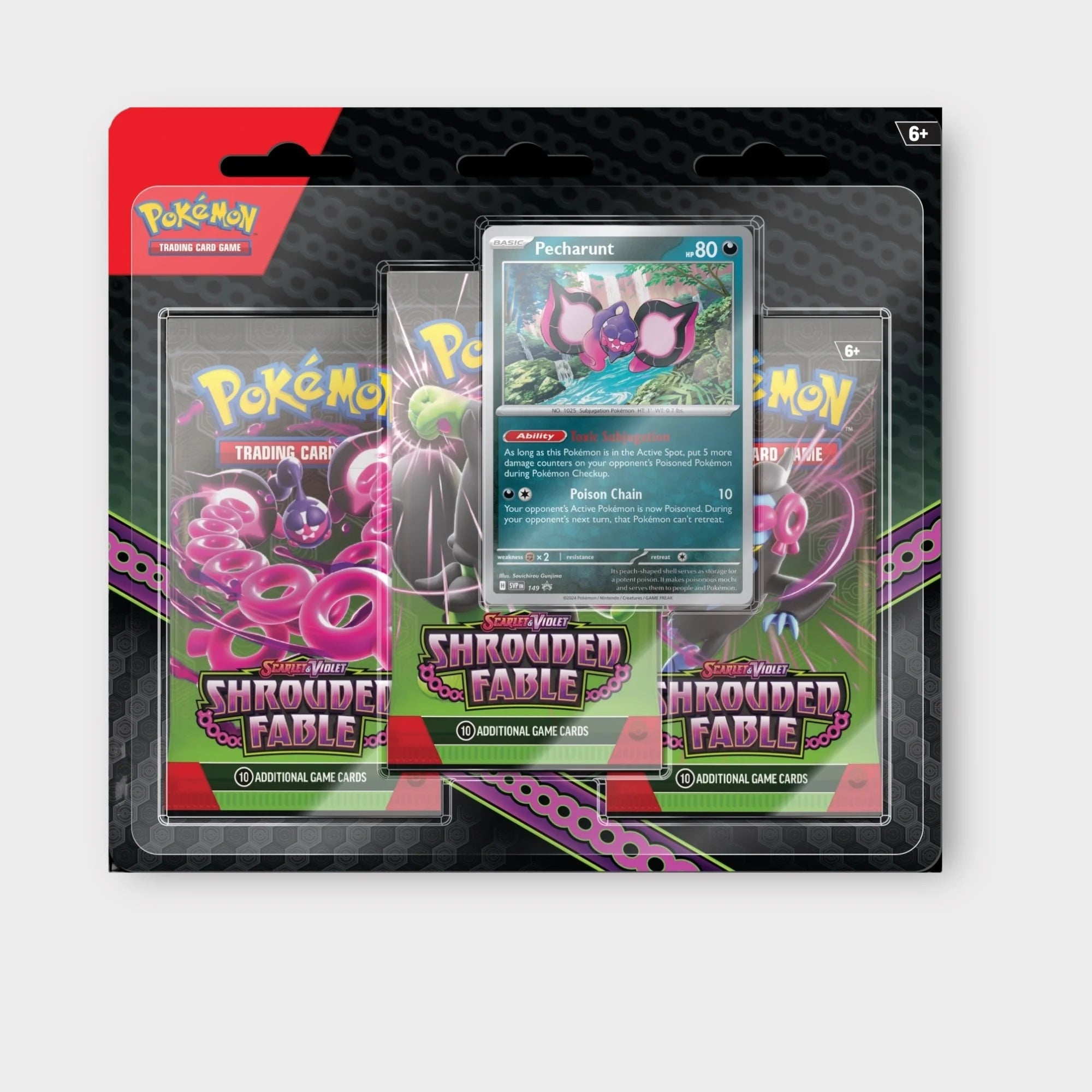 Pokémon TCG - Shrouded Fable Three-Booster Pack and Promo Card Blister (EN) Pokémon