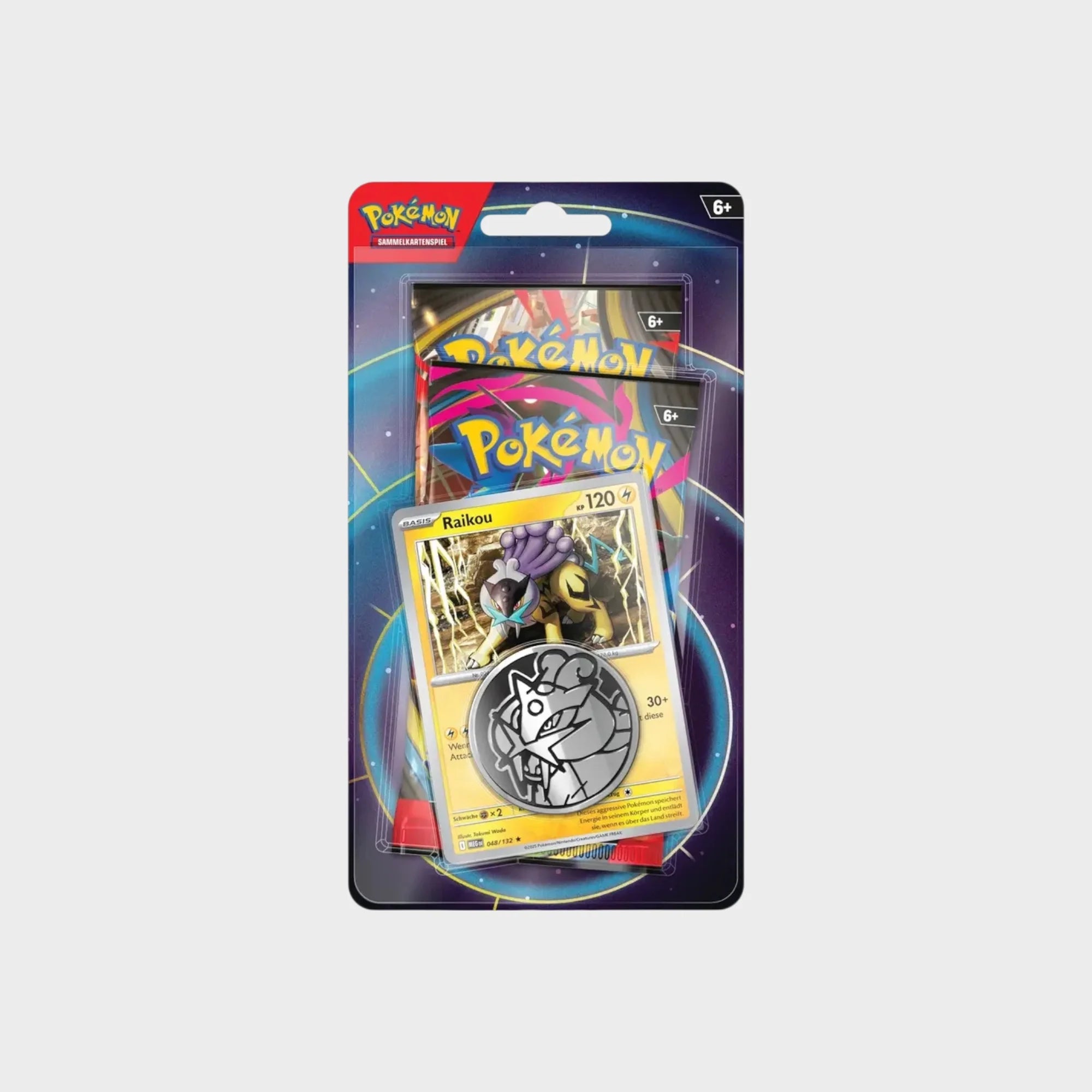 Pokémon TCG: 2 Pack 2026 Booster Blister Raikou Pokémon