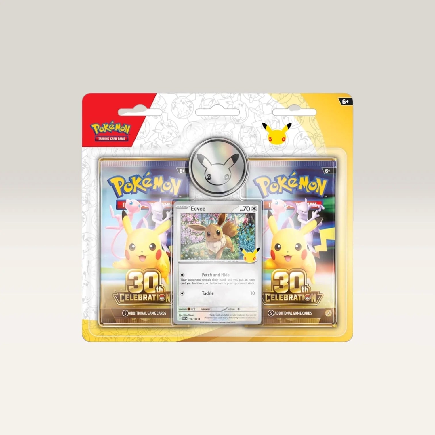 Pokémon TCG: 30th Celebration – 2-Pack Blister Pokémon