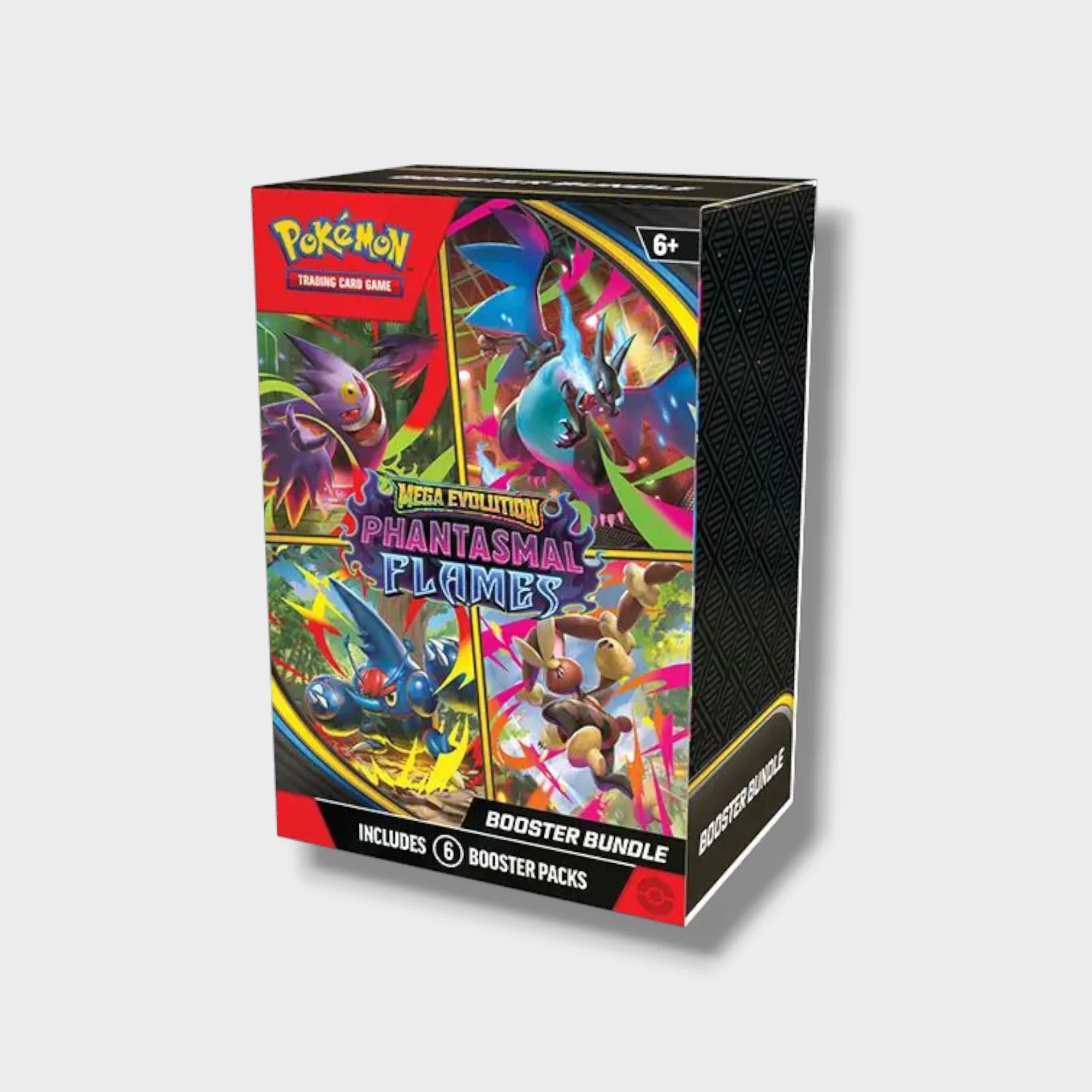 Pokémon TCG: Mega Evolution-Phantasmal Flames Booster Bundle (6 Packs) Pokémon