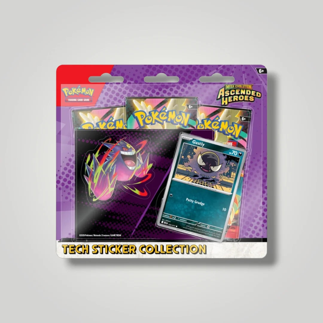 Pokémon TCG: Mega Evolution—Ascended Heroes Tech Sticker Collection Pokémon
