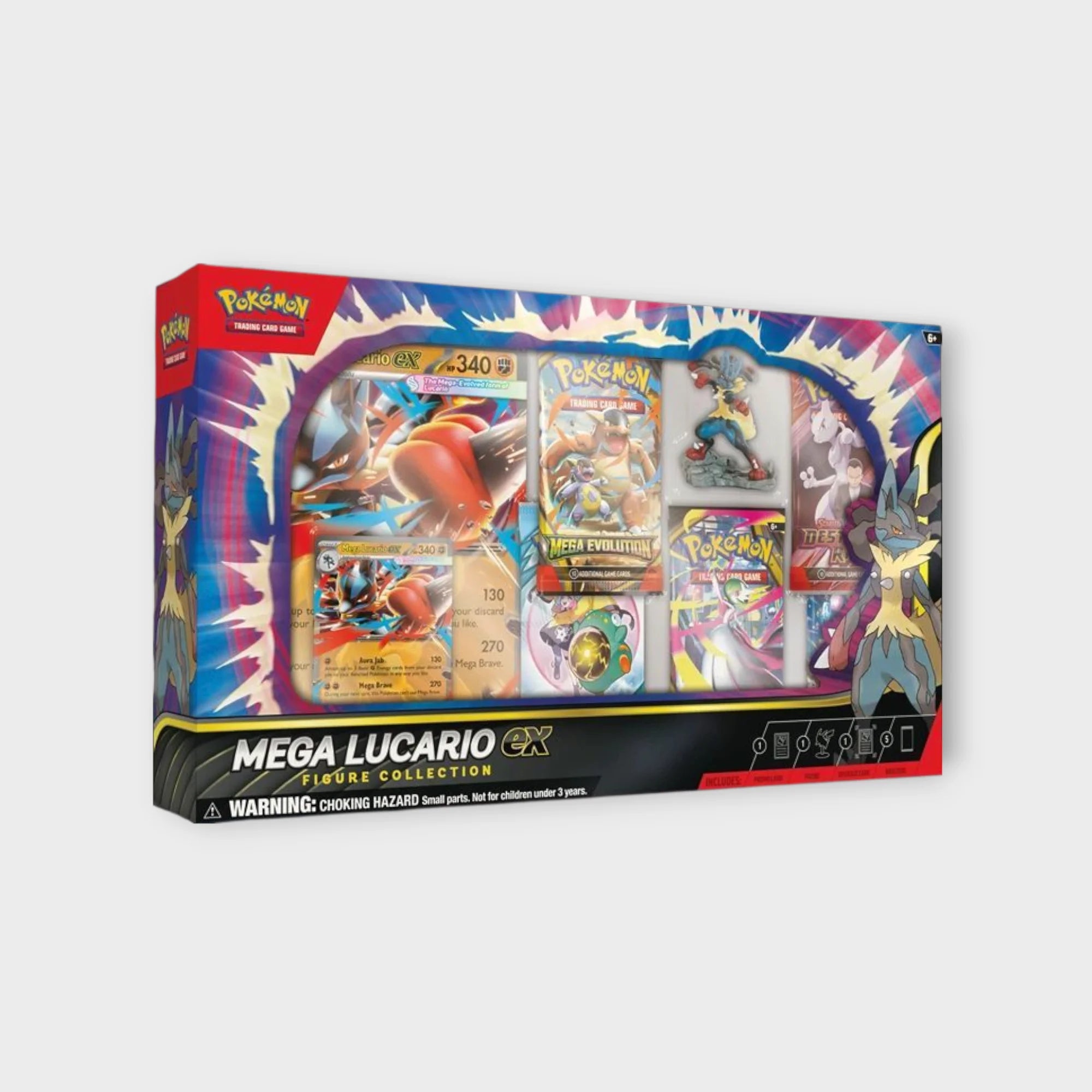 Pokémon TCG: Mega Lucario ex Figure-Collection Pokémon