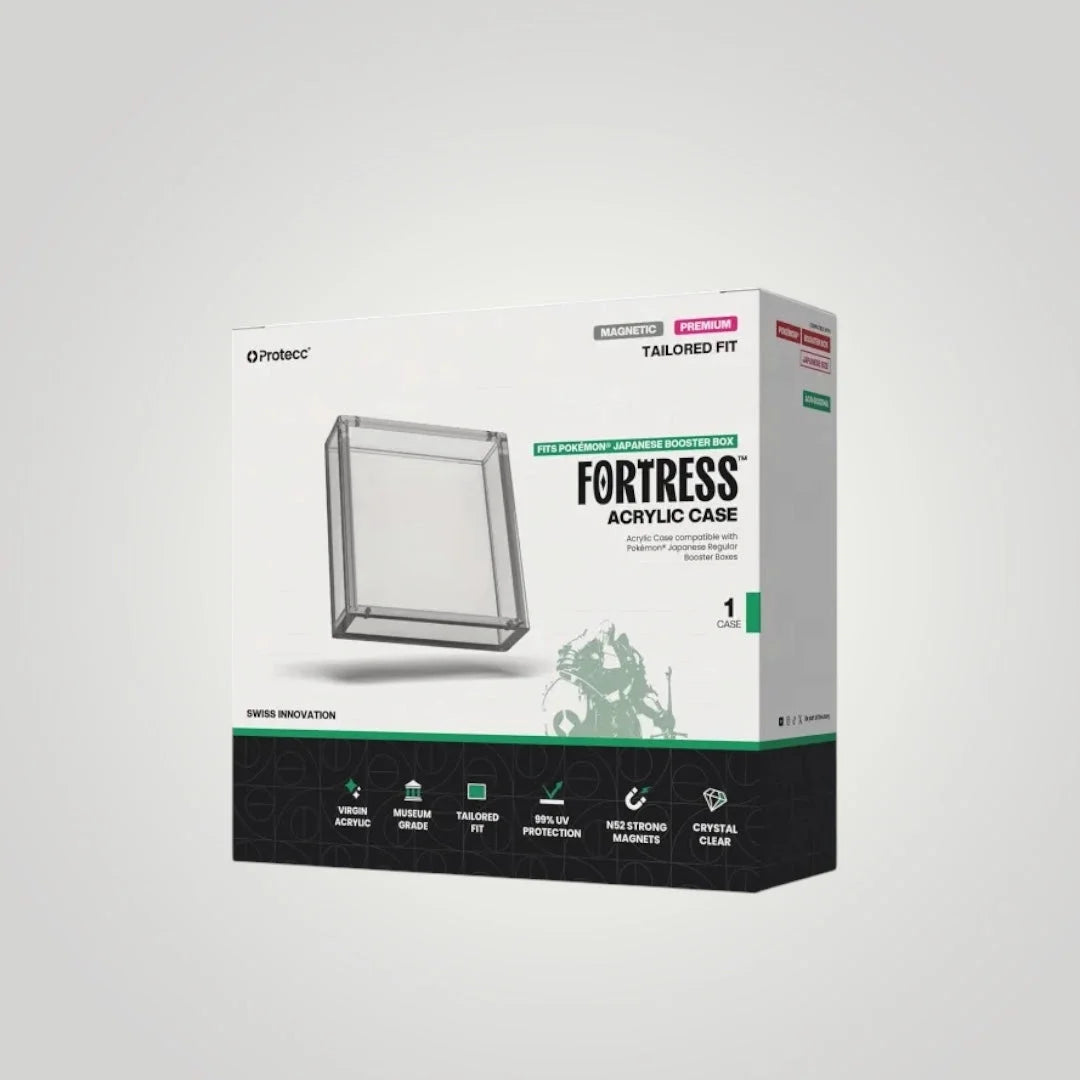 Protecc Acrylic Case Pokémon Japanese Booster Box Protecc