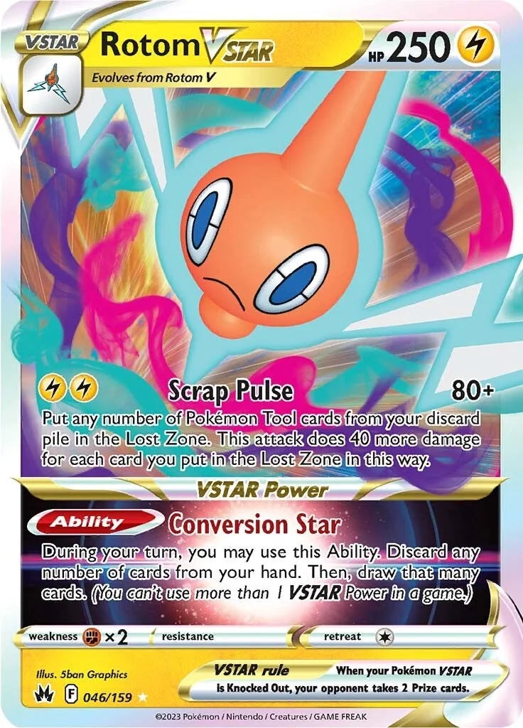 Rotom VSTAR [CRZ - 046/159] Crown Zenith