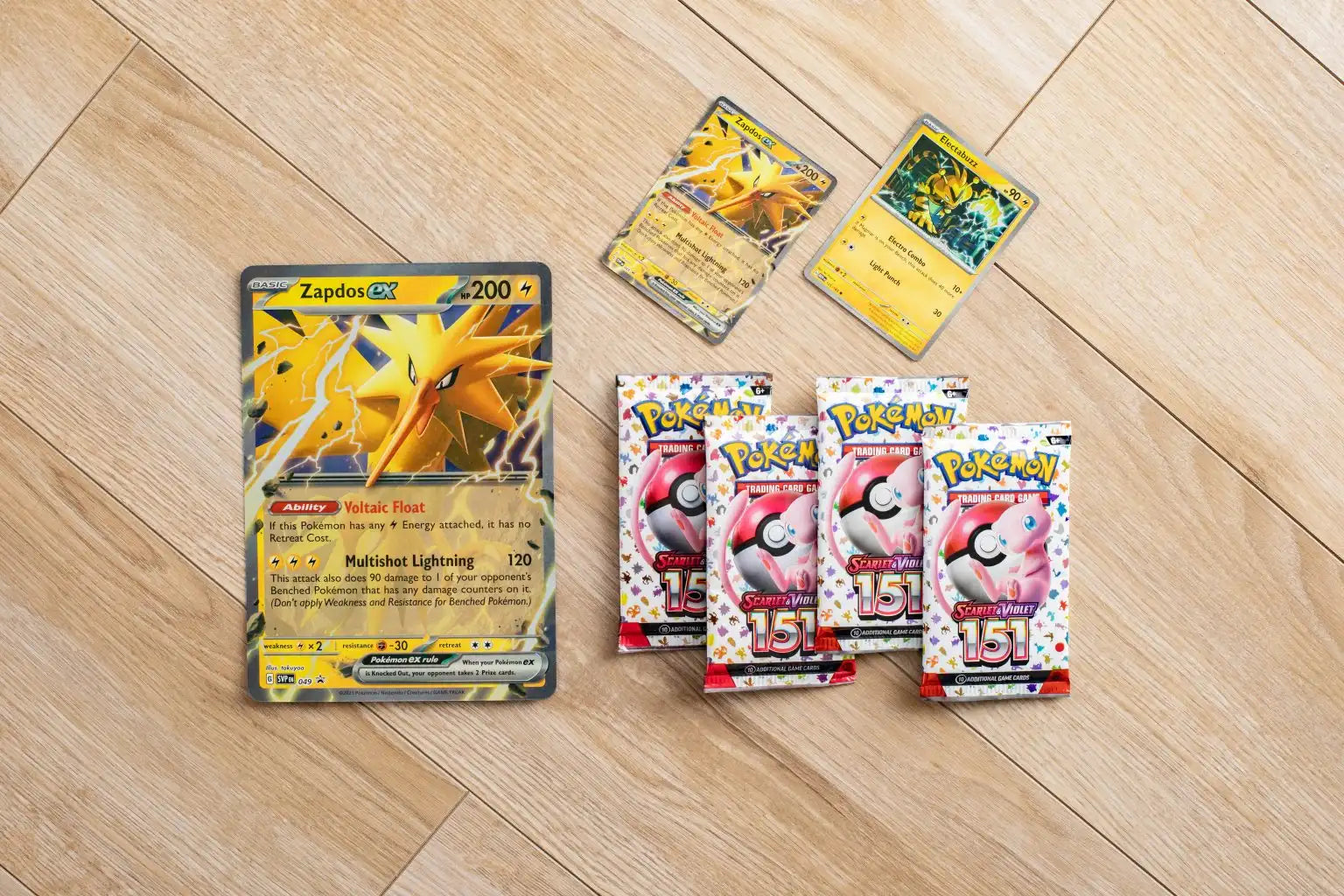 Scarlet&Violet-151 Zapdos ex Collection (EN) Pokémon 