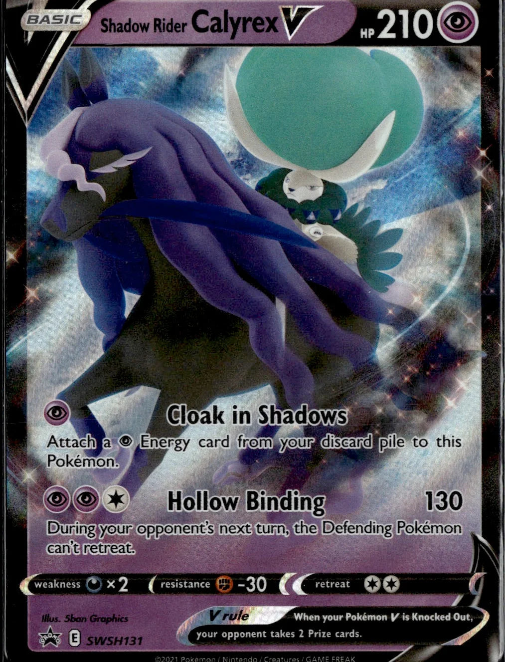 Shadow Rider Calyrex V - SWSH131
