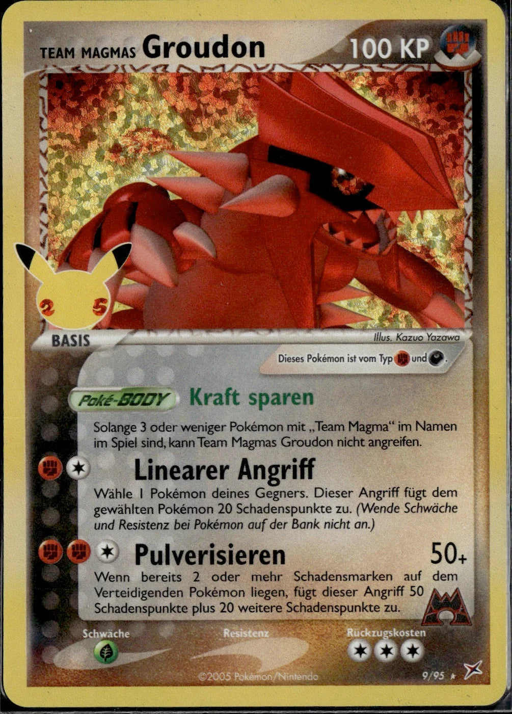 Team Magma's Groudon