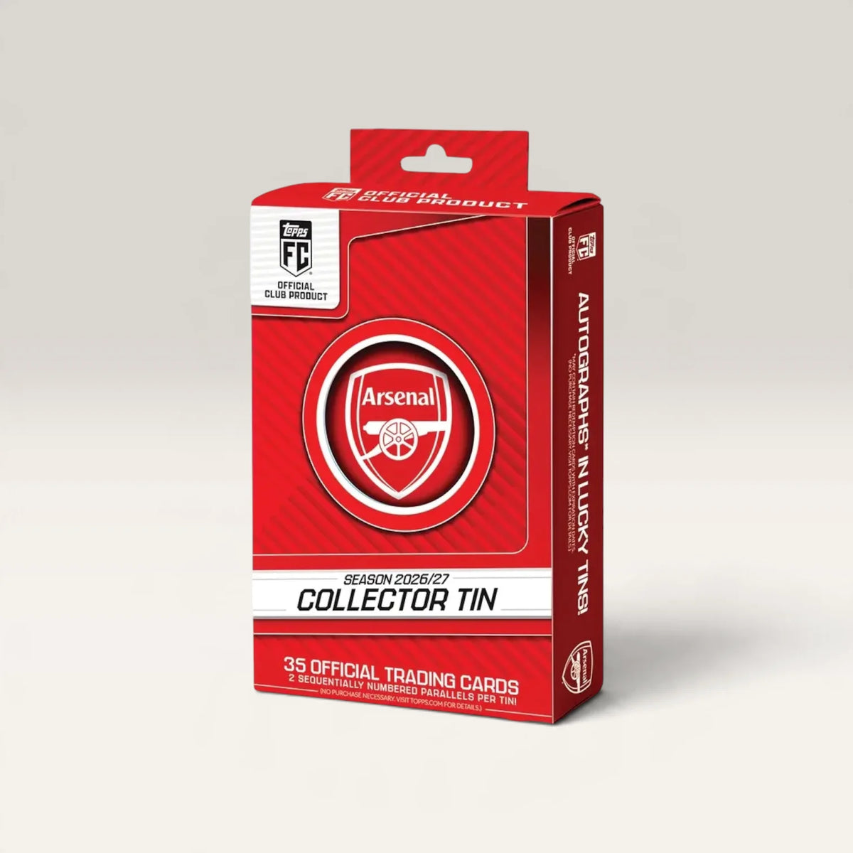 Topps Arsenal FC 2026/27 - Collector Tin Topps