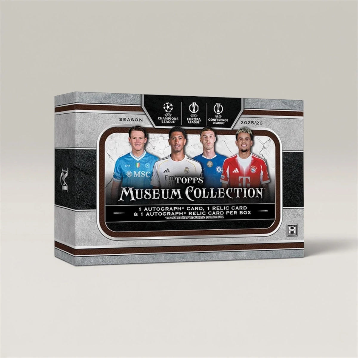 Topps Museum UEFA Club Competitions 2025/26 – Hobby Box Topps