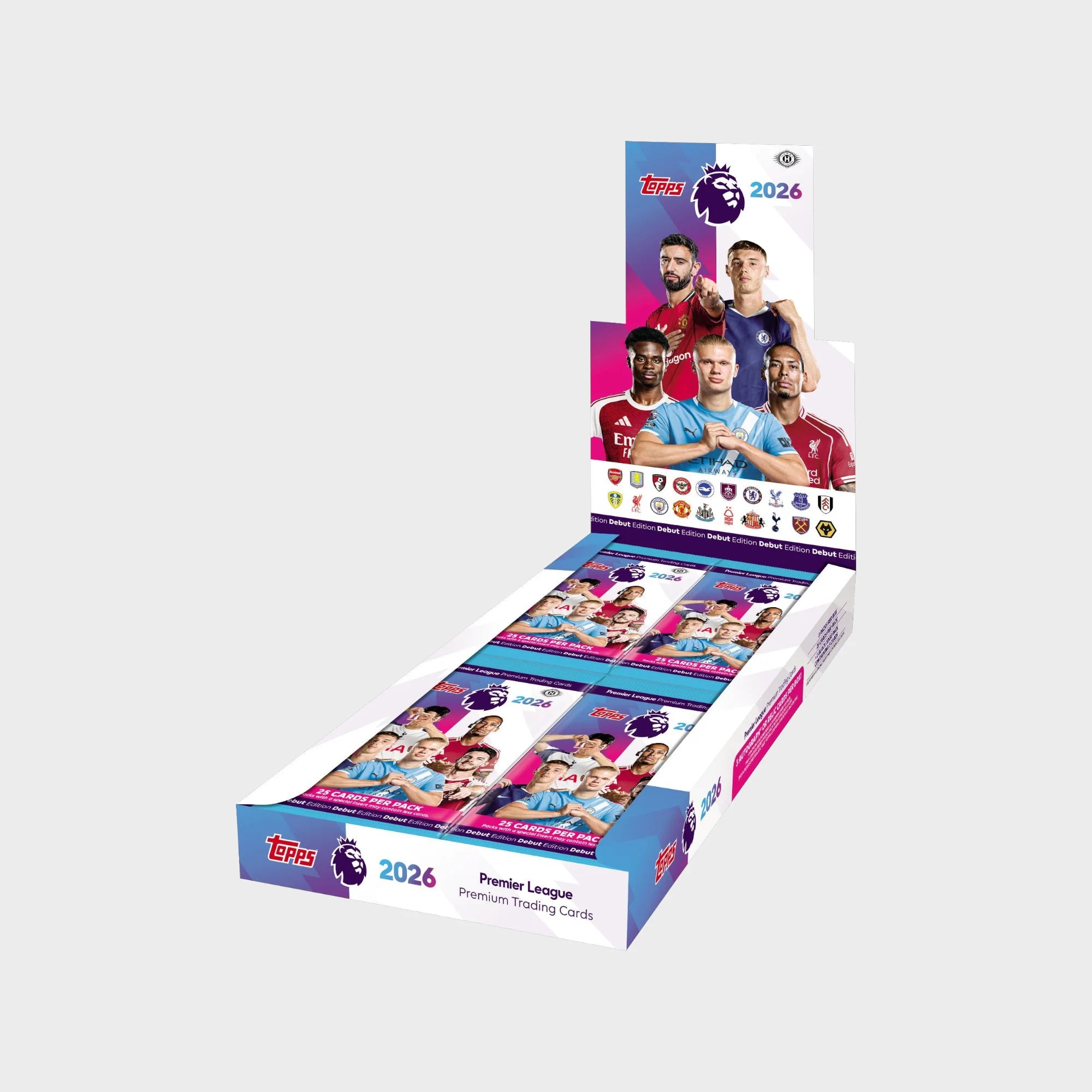 Topps® Premier League 2026 – Hobby Box Pikaversum