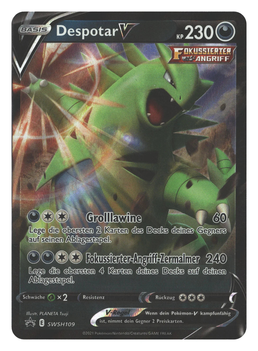 Tyranitar V - SWSH109
