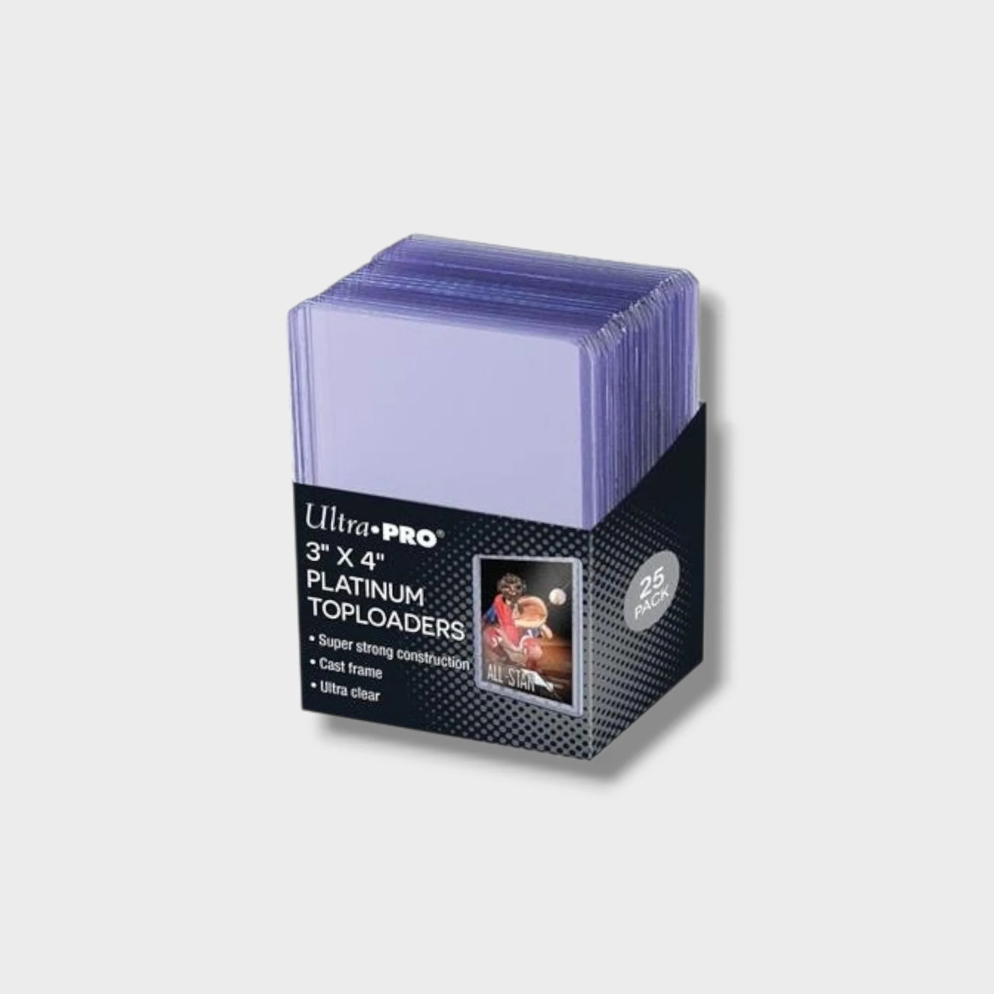 Ultra Pro - 3" X 4" ULTRA CLEAR PLATINUM TOPLOADER (25CT) Ultra Pro