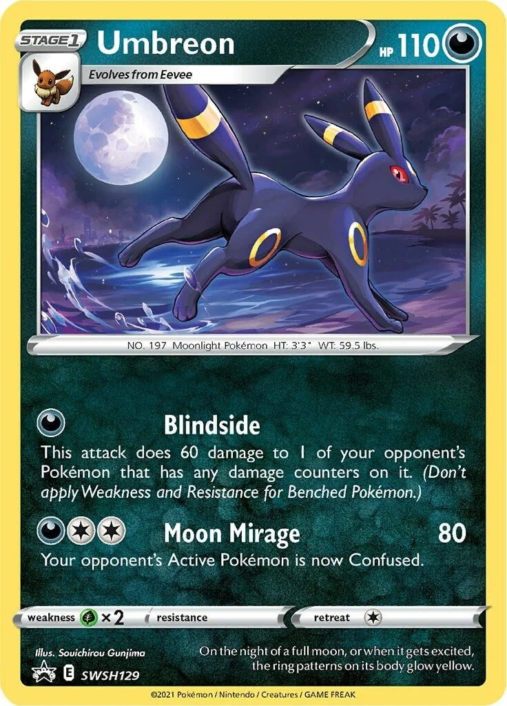 Umbreon - SWSH129 [SWSD - SWSH129] SWSH: Sword & Shield Promo Cards