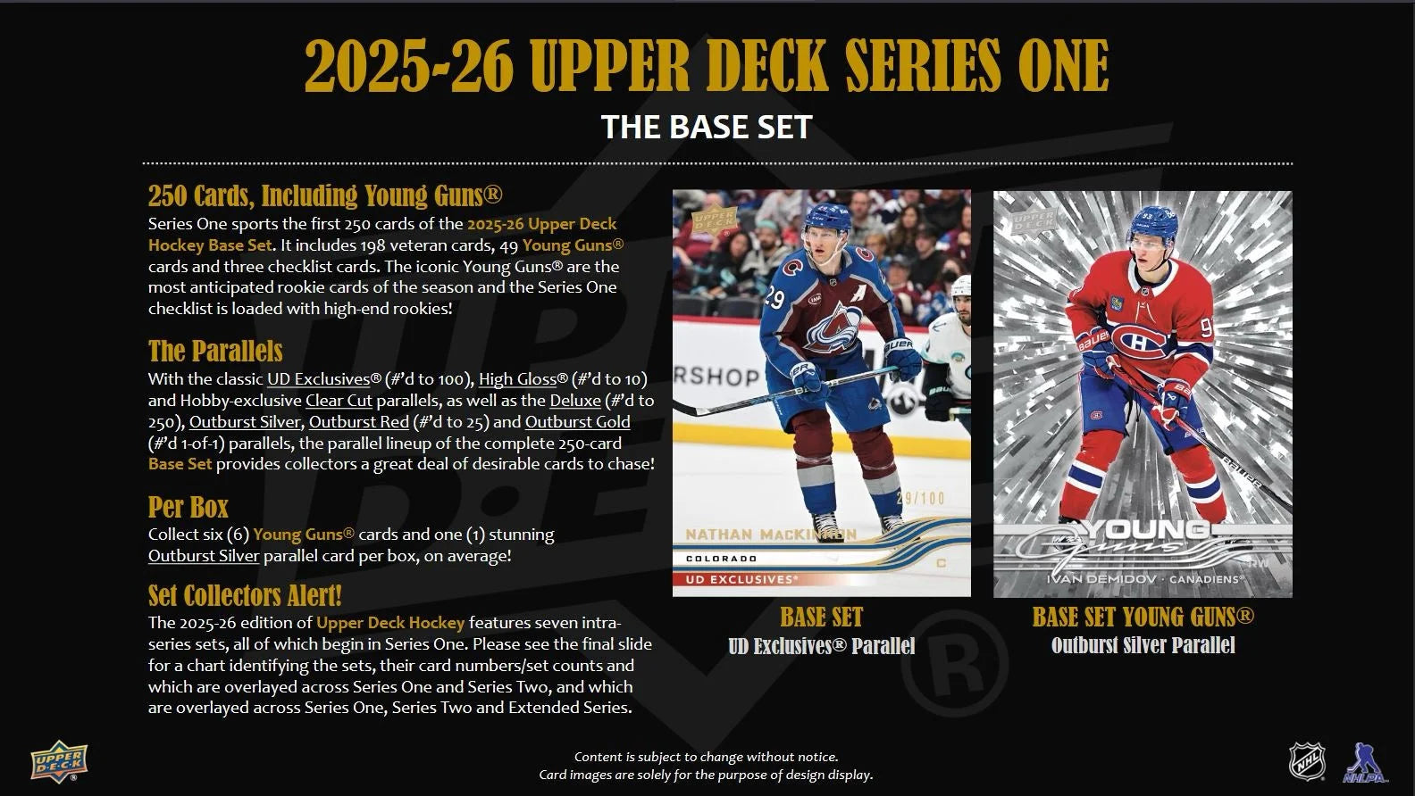 Upper Deck - 2025-26 NHL UPPER DECK I (HOBBY) Upper Deck
