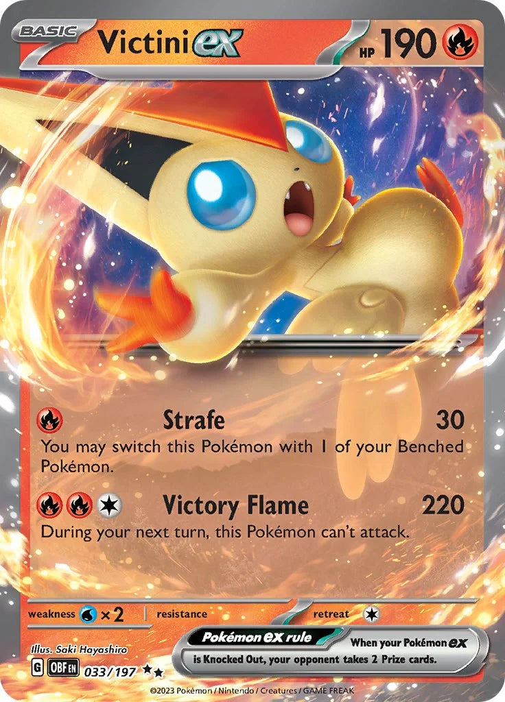 Victini ex [OBF - 033/197] SV03: Obsidian Flames